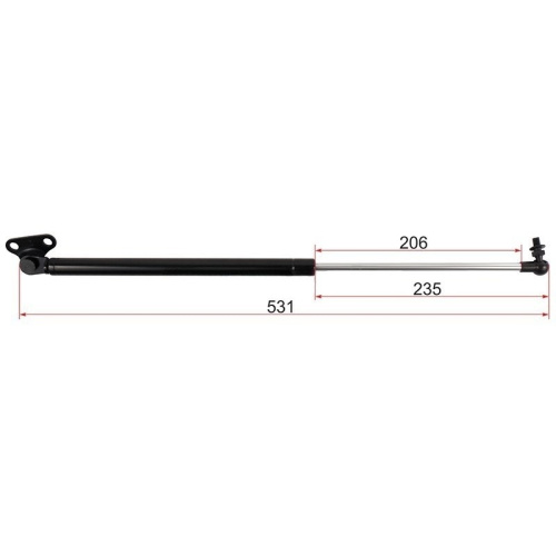 Амортизаторы крышки багажника Toyota Land Cruiser 100 1998-2002, левая (L) Арт. ST6896069016