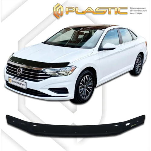 Дефлектор капота Ca-Plastic для Volkswagen Jetta, арт.20100101157910000000000