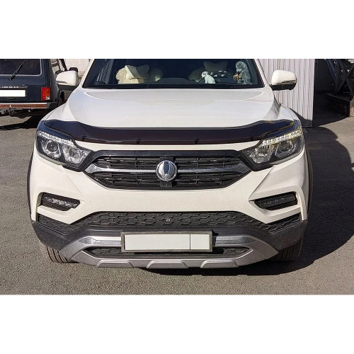 Дефлектор капота SIM для SsangYong Rexton Sports, арт.SSSREXS1812