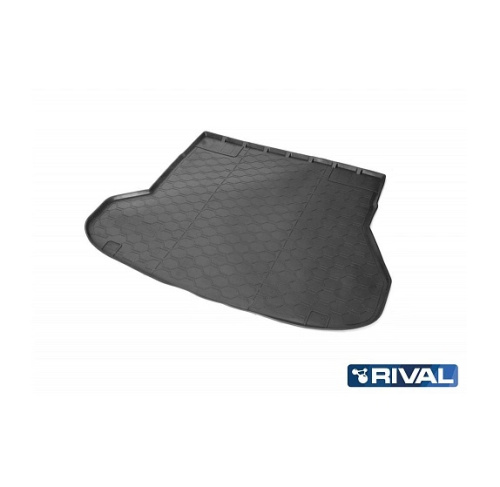 Коврик в багажник Kia Ceed  2012-2015 Универсал, полиуретан Rival, Черный, Арт. 12801004