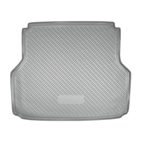 Коврик в багажник Chevrolet Lacetti 2004-2013 Седан, полиуретан Norplast, Серый, Арт. NPLP1223G