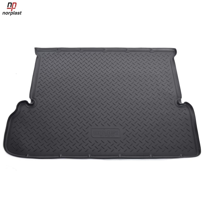 Коврик в багажник Toyota Land Cruiser Prado (J150) 2009-2013 5 дв., полиуретан Norplast, Черный, 7 мест Арт. NPL-P-88-53