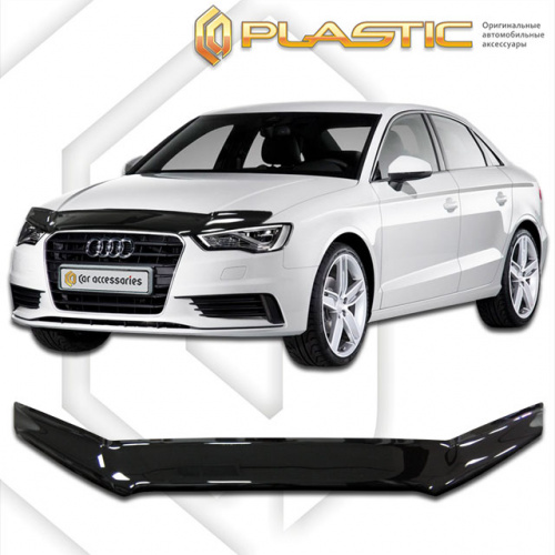 Дефлектор капота Ca-Plastic для Audi A3, арт.2010010110369