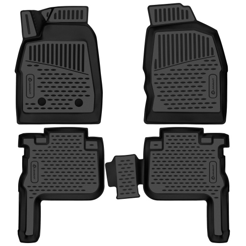Коврики в салон Great Wall Wingle 7 2018-, полиуретан 3D Element, Черный, Арт. ELEMENT3DA0N087210K
