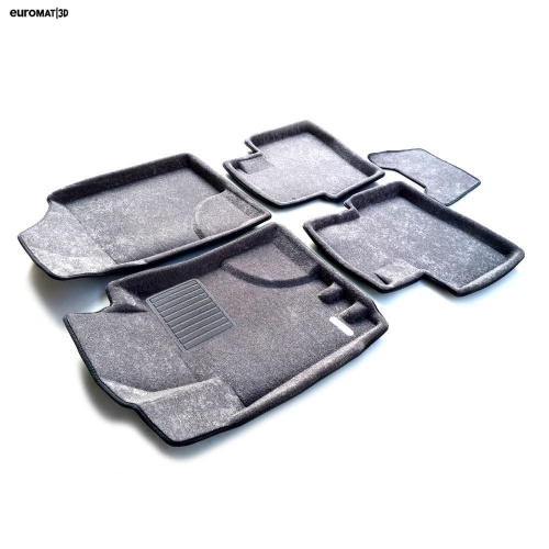Коврики в салон Hyundai Elantra (HD) 2006-2010, 3D ткань Euromat Business, , Арт. EMC3D002722G