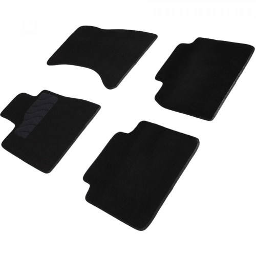 Коврики в салон Ford Explorer (U502) 2010-2016, текстильные Seintex Lux, Черный,  10 (до V3,5) Арт. 90220