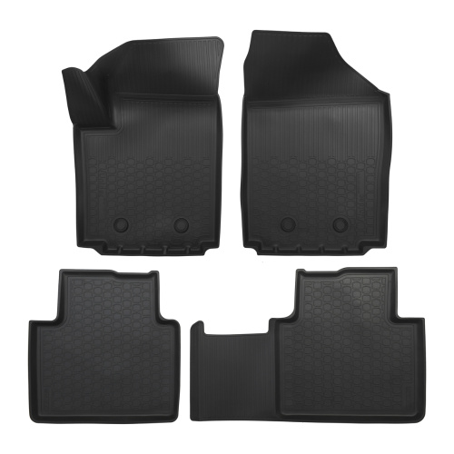 Коврики в салон Dongfeng DFSK 500 Fengon 2020-, полиуретан 3D Norplast, Черный, Арт. NPA11C25070