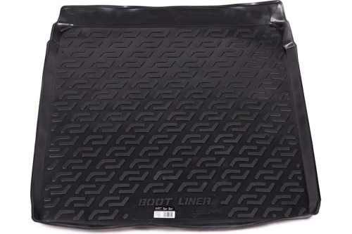 Коврик в багажник Volkswagen Passat (B6) 2005-2010 Седан, пластик, L.Locker, Черный, Арт. 0101010200