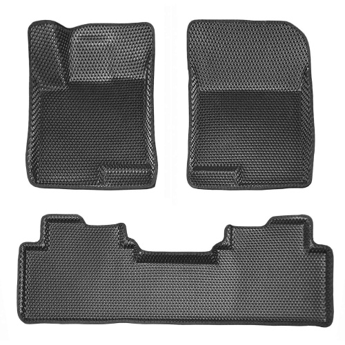 Коврики в салон Haval Jolion 2021-, 3D EVA Euromat, Черный, 2WD Арт. XEVA3D-001410