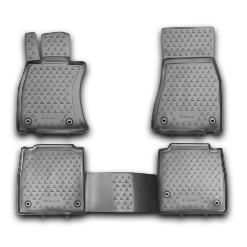 Коврики в салон Lexus LS  2006-2009, полиуретан Element, Черный, Long версия Арт. NLC.29.28.210kh