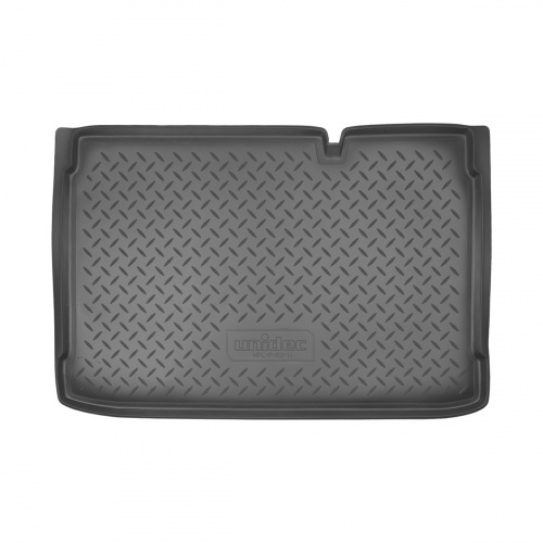 Коврик в багажник Opel Corsa  2006-2010 5 дв., полиуретан Norplast, Черный, Арт. NPL-P-63-14
