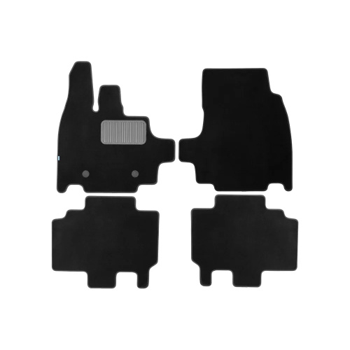 Коврики в салон Exlantix ET 2024-, ткань Klever premium, Черный, Арт. KLEVER05AN0941110KH