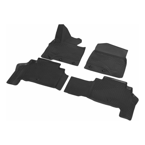 Коврики в салон Toyota Land Cruiser 200 2012-2015 FL1, полиуретан 3D Rival, Черный, Арт. 15705003