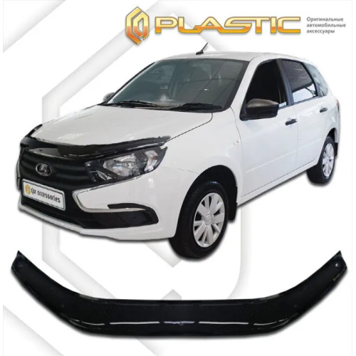 Дефлектор капота Ca-Plastic для LADA (ВАЗ) Granta, арт.20100101147320000000000
