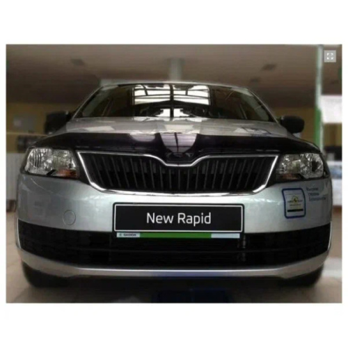 Дефлектор капота SIM для Skoda Rapid, арт.SSCRAP2012