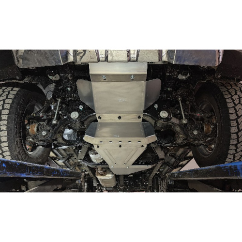 Защита картера двигателя, КПП, РК, радиатора BAIC BJ40 II 2023- V-2.0L 4WD; АКПП Арт. ZKTCC00666K