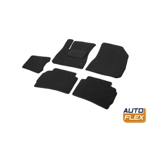 Коврики в салон Chevrolet Malibu 9 пок. 2015-2018, ткань AutoFlex Business, Графит, Арт. 5130601