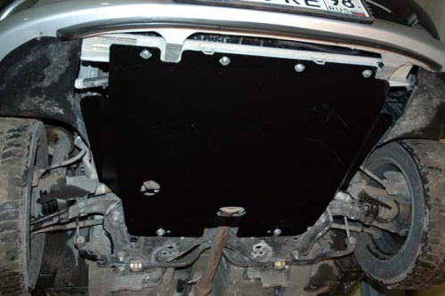 Защита картера двигателя, КПП Peugeot 206 1998-2012 Седан V-1,4; 1,6 Арт. 17.1098