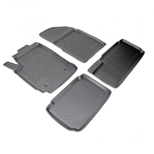 Коврики в салон Citroen Xsara Picasso 1999-2012, полиуретан Norplast, Черный, Арт. NPLPO1488
