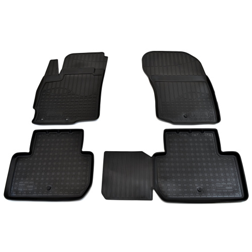 Коврики в салон Mitsubishi Outlander   2005-2009, полиуретан Norplast, Черный, Арт. NPA11C59510