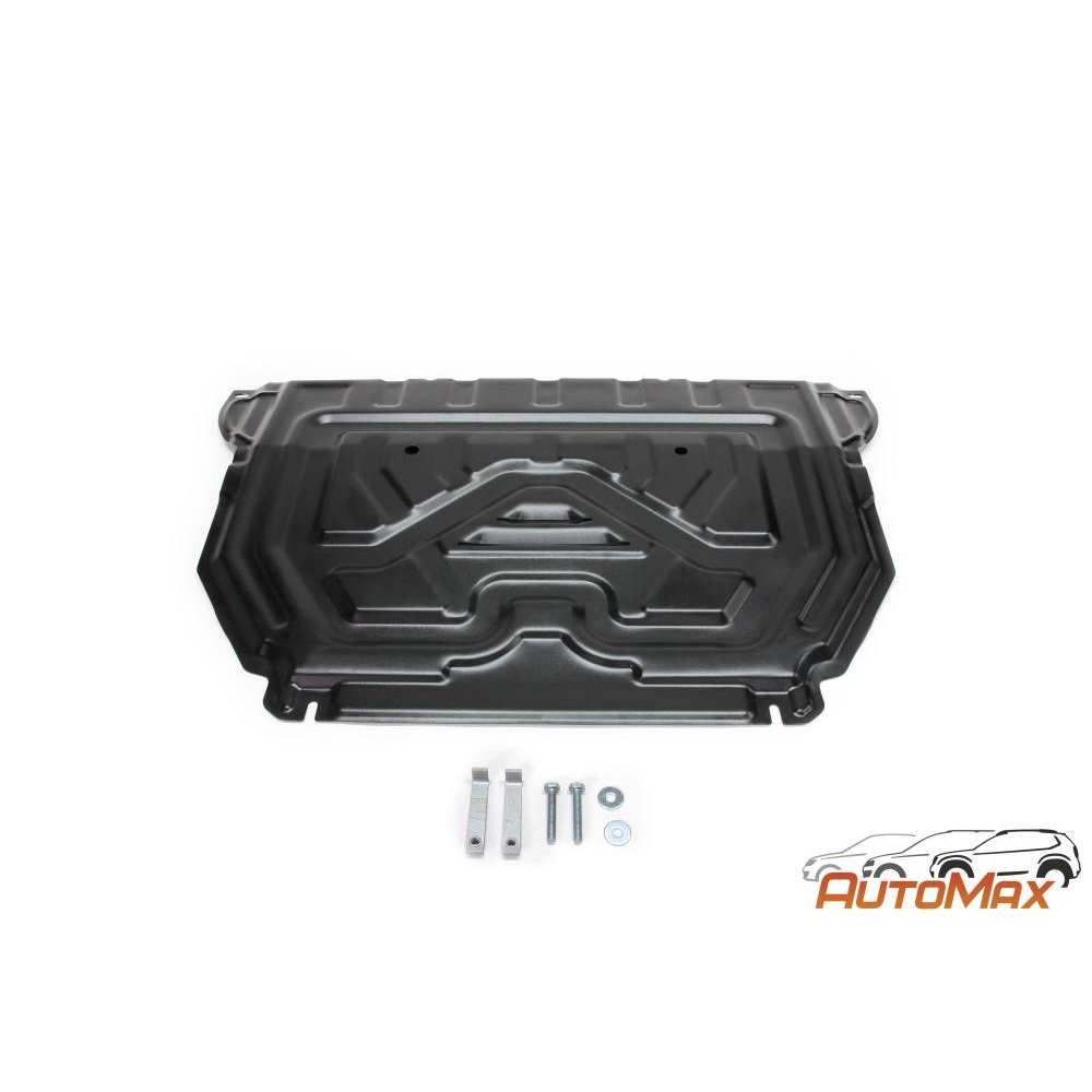 Защита картера двигателя, КПП Mitsubishi Outlander III 2012-2014 V - 2.0; 2.4; 3.0 Арт. AM.4036.1