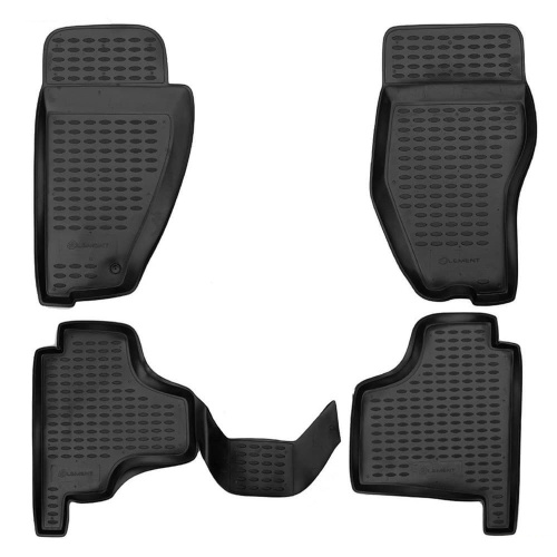 Коврики в салон Dodge Nitro 2006-2011, полиуретан Element, Черный, Арт. NLC.13.02.210