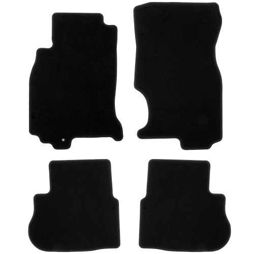Коврики в салон Infiniti FX (S50) 2002-2006, текстильные Klever эконом, Черный, Арт. KLEVER01760101200K