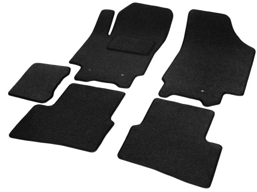 Коврики в салон Hyundai Creta 2015-2020, ткань AutoFlex Business, Графит, Арт. 5230201