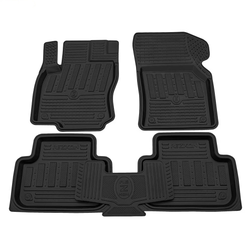 Коврики в салон Volkswagen Tiguan  2016-2020, резина Rezkon, Черный, Арт. 1035025200