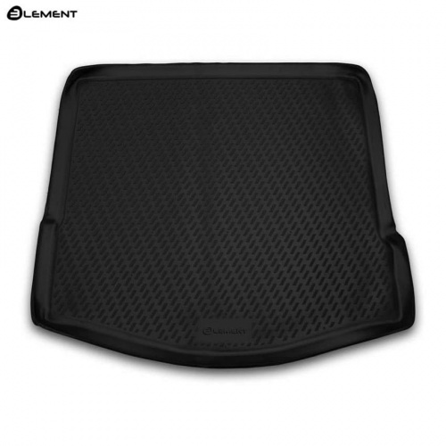 Коврик в багажник Ford Focus  2004-2008 Седан, полиуретан Element, Черный, Арт. b000.5.3