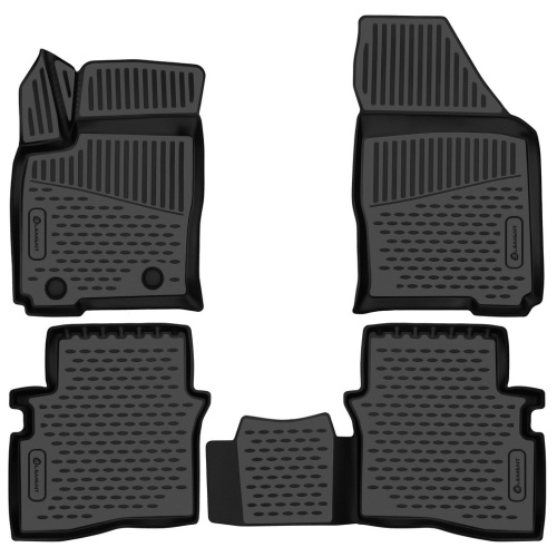 Коврики в салон OMODA S5 2022-, полиуретан 3D Element, Черный, Арт. ELEMENT3DA69151210K