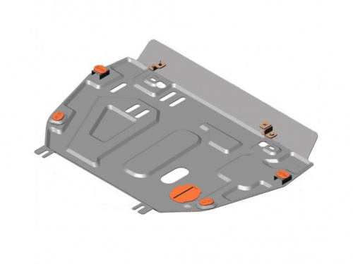 Защита картера двигателя, КПП Toyota RAV4 (XA40) 2012-2015 V-2,0 (установка защиты без пыльника) Арт. ALF24100st
