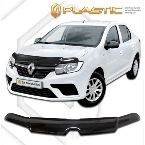 Дефлектор капота Ca-Plastic для Renault Logan, арт.20100101161490000000000