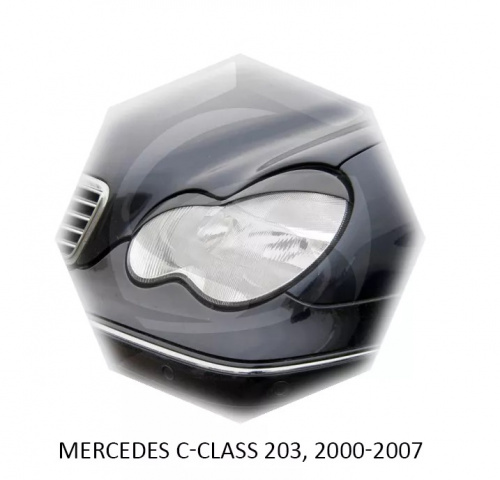 Реснички фар Mercedes C (W203) 2000-2004 Седан    Арт. 1007