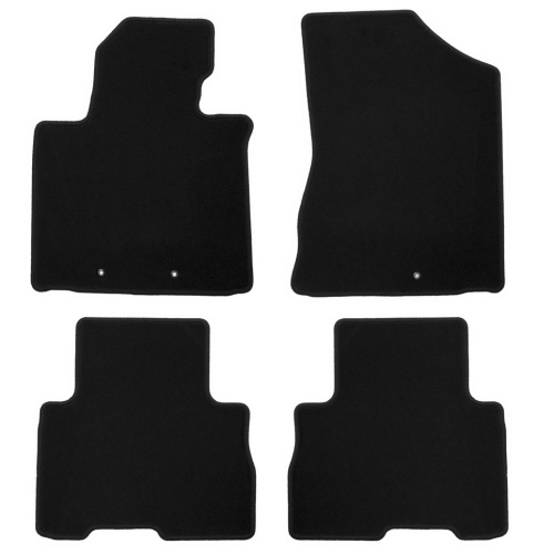 Коврики в салон Kia Sorento  (XM) 2012-2021 FL, текстильные Klever эконом, Черный, Арт. KVR01254701200K
