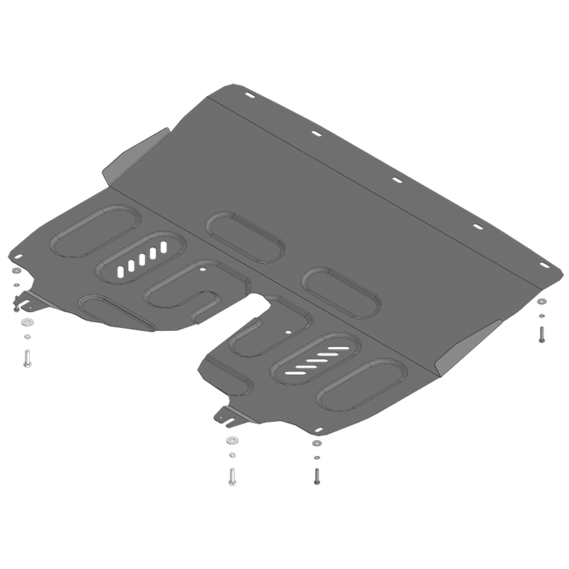Защита картера двигателя, КПП Changan CS75 Plus IV 2024- Арт. 77217