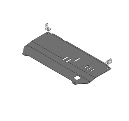 Защита картера двигателя, КПП Citroen C2 2003-2009 3 дв. V-все Арт. ALF0401st