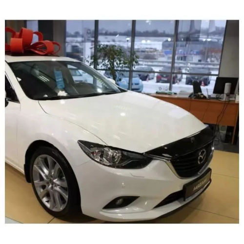 Дефлектор капота SIM для Mazda Mazda6, арт.SMAMA61312