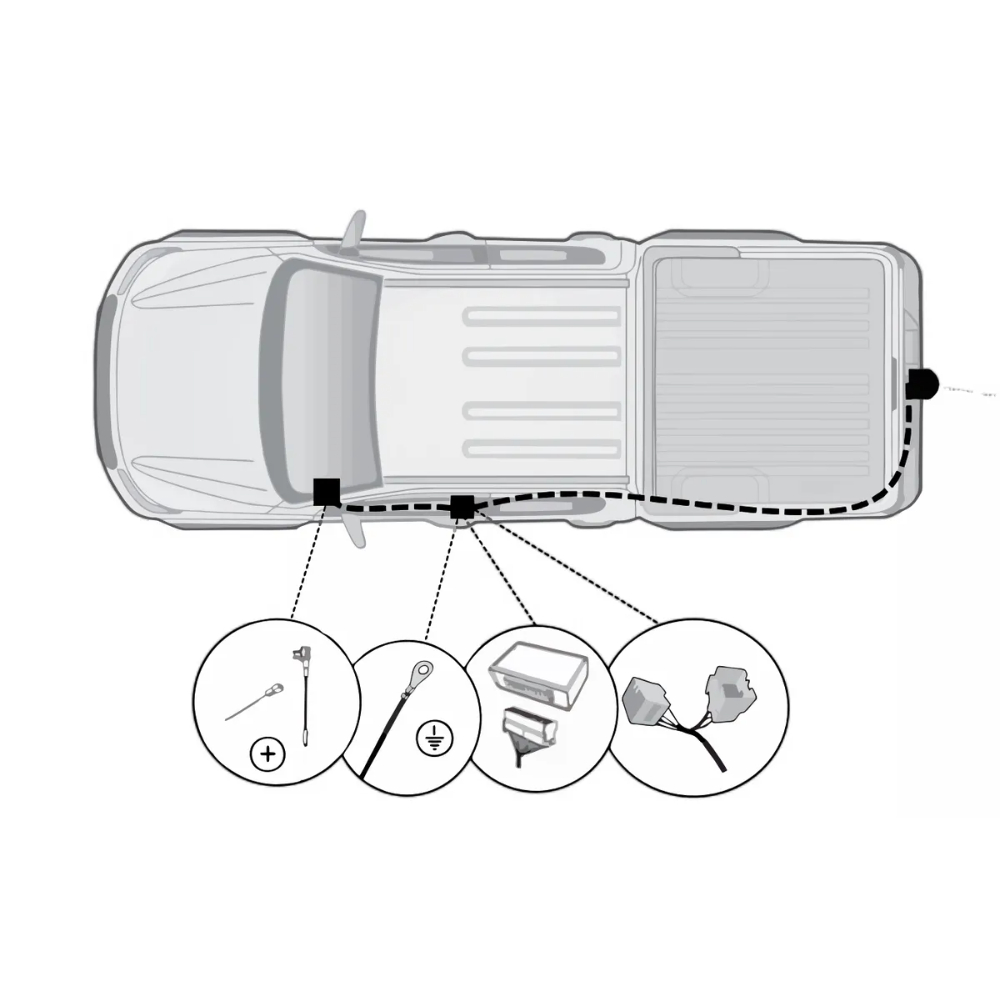 Блок согласования JAC T9 2021- 7 pin TowRus Арт. 0118938207