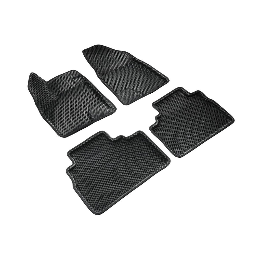 Коврики в салон Haval F7  2024-, 3D EVA Seintex "ромб", Черный, 2WD Арт. 317752
