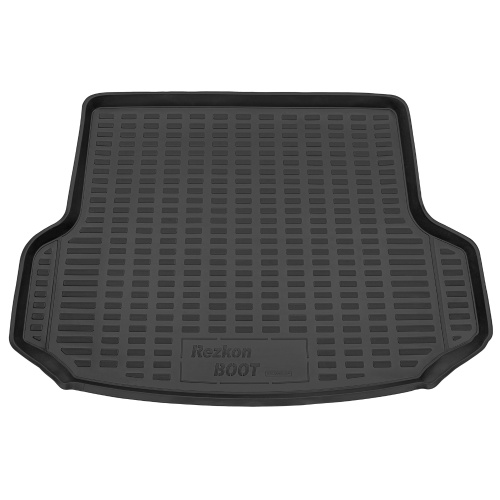 Коврик в багажник Hyundai ix35 2009-2013, пластик Rezkon, Черный, Арт. 5020040100
