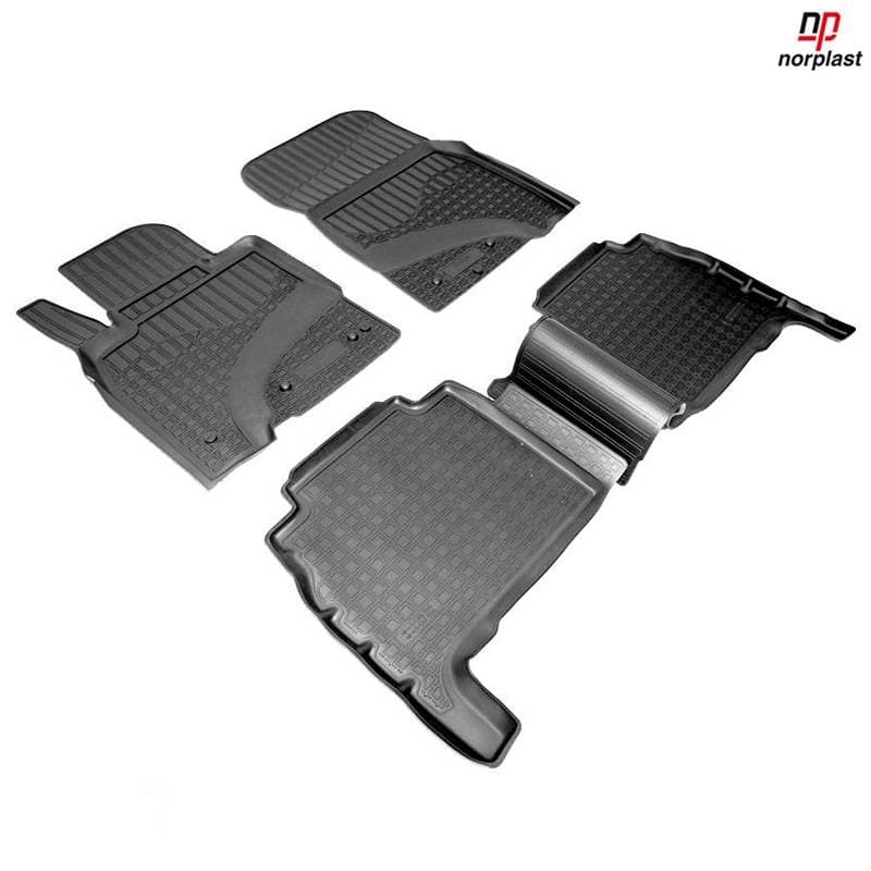 Коврики в салон Lexus  570 2007-2012, полиуретан Norplast, Черный, Арт. NPA11-C47-500