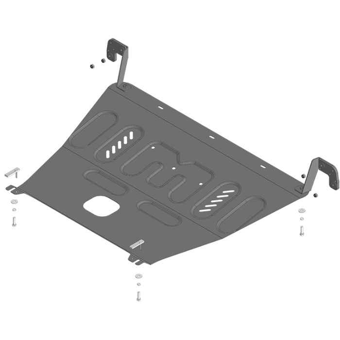 Защита картера двигателя, КПП Renault Samsung XM3 2020-2024 V-1.3T Арт. 71711
