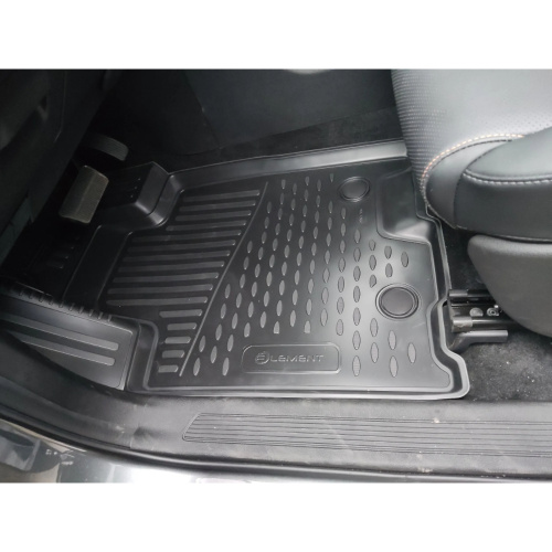 Коврики в салон Changan CS75  2018- FL, полиуретан 3D Element, Черный, PRO Арт. ELEMENT3DAN1206210K
