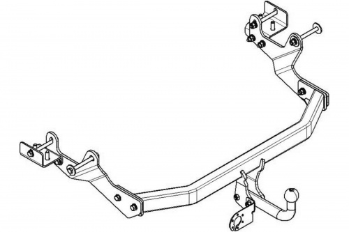Фаркоп Hyundai H1 II 2007-2015 AVTOS Арт. HY 26