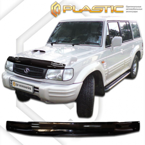 Дефлектор капота Ca-Plastic для Hyundai Galloper, арт.2010010101817