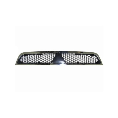 Решетка радиатора  Mitsubishi Lancer 10 2007-2010 Седан Чёрная с хромом, Центр (C) Арт. STMBW5093A0