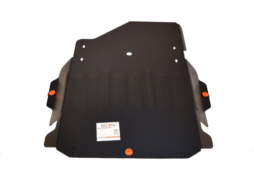 Защита КПП Mitsubishi Pajero Pinin 1998-2006 3 дв. V-1,8; 1,8 GDI; 2,0 GDI защита КПП (без защиты картера ALF14281st установка невозможна) Арт. ALF142