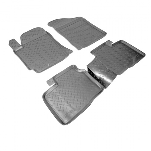 Коврики в салон Kia Cerato  2008-2013 Купе, полиуретан Norplast, Черный, Арт. NPLPO4319