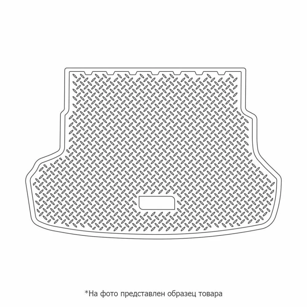 Коврик в багажник Ford Explorer (U502) 2010-2016, полиуретан Element, Черный,  внед.кор. Арт. FSH0040000008